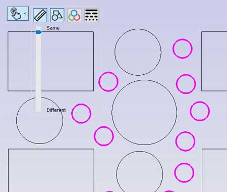 Nuevo y más ágil sistema de selección de características de las geometrías
